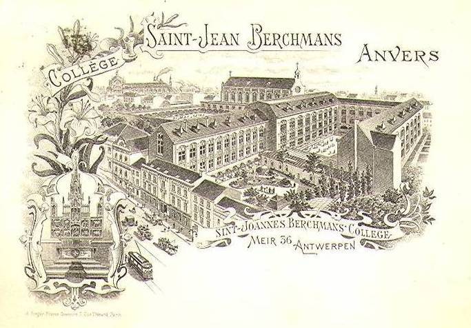 Sint Jan Berchmans college, begin 20ste eeuwe